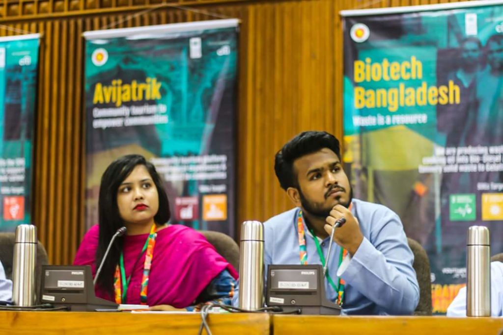 Begum making it to the Top 5 of YOUTHCO:LAB Accelerator Bangladesh
